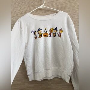 Peanuts White Sweatshirt